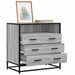 Dulap cu sertar, gri sonoma, 70x41x70 cm, lemn prelucrat - WALTI WALTI
