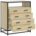 Dulap cu sertare, stejar sonoma, 70x41x83,5 cm, lemn prelucrat - WALTI WALTI