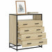 Dulap cu sertare, stejar sonoma, 70x41x83,5 cm, lemn prelucrat - WALTI WALTI