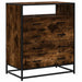 Dulap cu sertar, stejar fumuriu, 70x41x83,5 cm, lemn prelucrat - WALTI WALTI