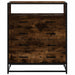 Dulap cu sertar, stejar fumuriu, 70x41x83,5 cm, lemn prelucrat - WALTI WALTI