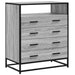 Dulap cu sertar, gri sonoma, 70x41x83,5 cm, lemn prelucrat - WALTI WALTI