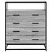 Dulap cu sertar, gri sonoma, 70x41x83,5 cm, lemn prelucrat - WALTI WALTI