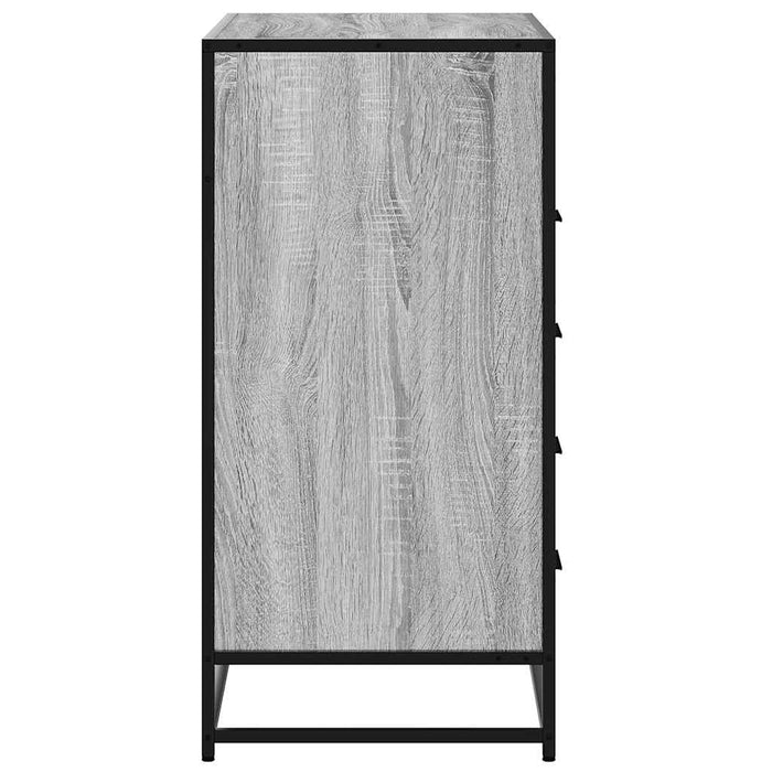 Dulap cu sertar, gri sonoma, 70x41x83,5 cm, lemn prelucrat - WALTI WALTI