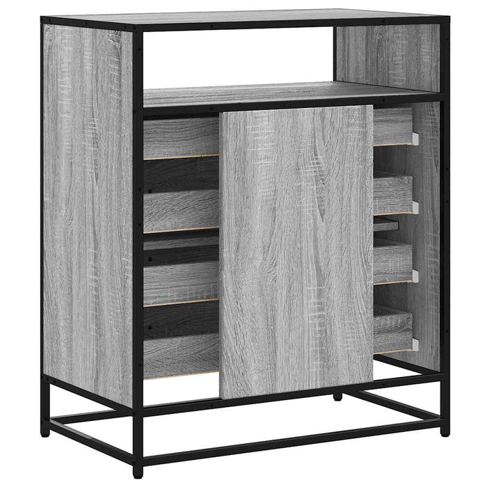 Dulap cu sertar, gri sonoma, 70x41x83,5 cm, lemn prelucrat - WALTI WALTI