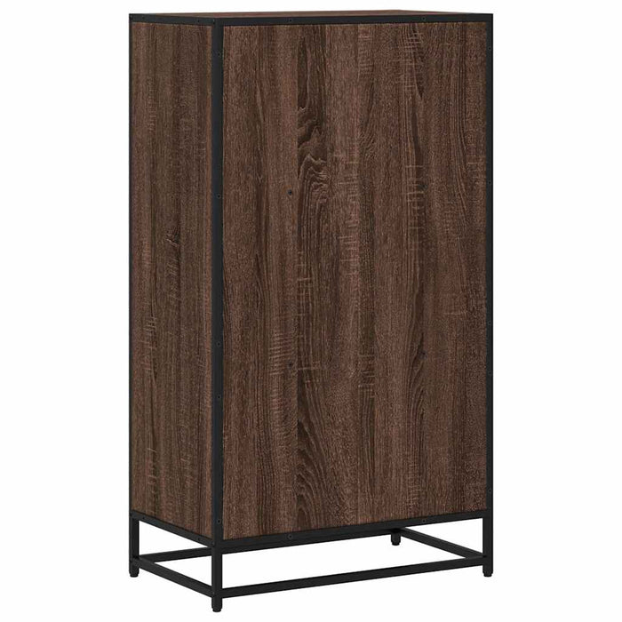 Bibliotecă, stejar maro, 60x35x107,5 cm, lemn prelucrat - WALTI WALTI