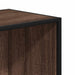 Bibliotecă, stejar maro, 60x35x107,5 cm, lemn prelucrat - WALTI WALTI