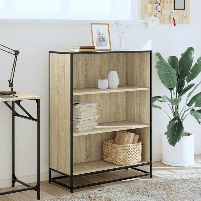 Bibliotecă, stejar Sonoma, 80,5x35x107,5 cm, lemn prelucrat - WALTI WALTI