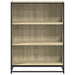 Bibliotecă, stejar Sonoma, 80,5x35x107,5 cm, lemn prelucrat - WALTI WALTI