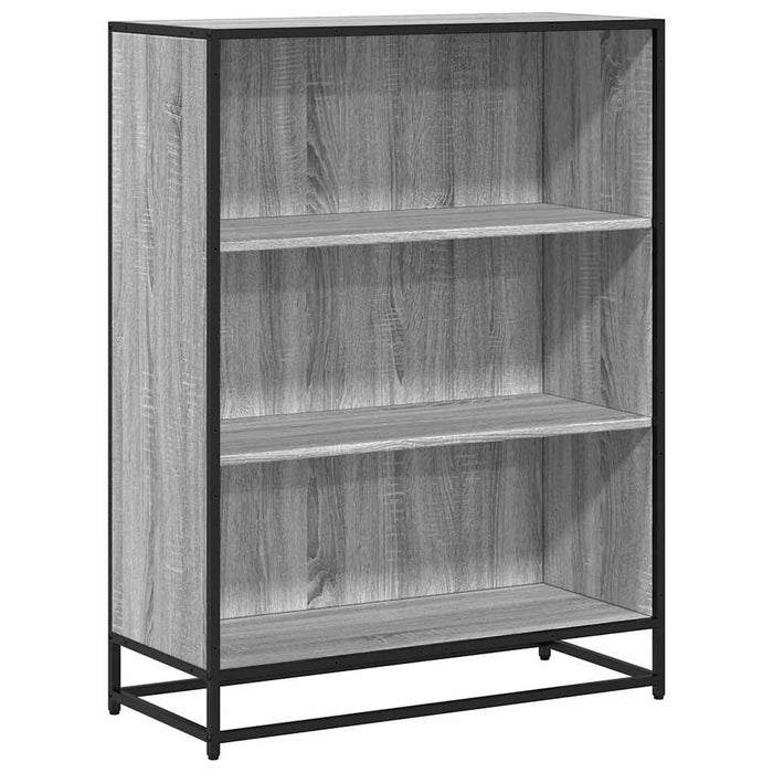 Bibliotecă, gri sonoma, 80,5x35x107,5 cm, lemn prelucrat - WALTI WALTI