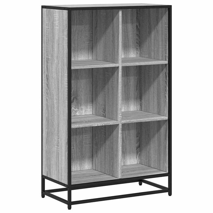 Bibliotecă, gri sonoma, 65,5x33x107,5 cm, lemn prelucrat - WALTI WALTI