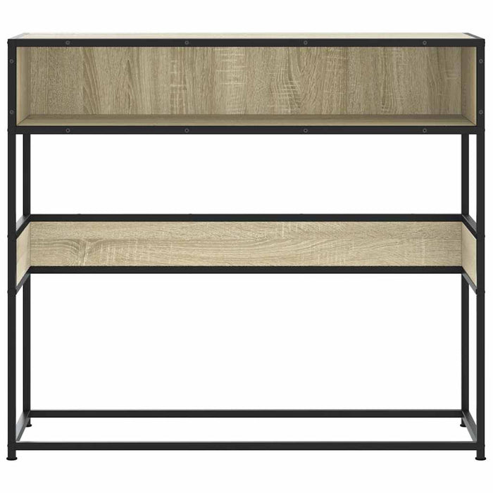 Măsuță consolă, stejar sonoma, 90x35x80 cm, lemn prelucrat - WALTI WALTI