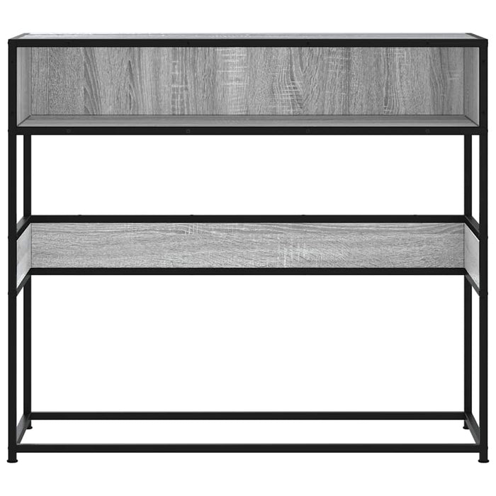 Măsuță consolă, gri sonoma, 90x35x80 cm, lemn prelucrat - WALTI WALTI