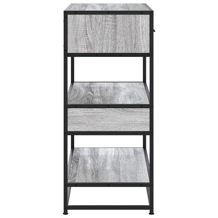 Măsuță consolă, gri sonoma, 90x35x80 cm, lemn prelucrat - WALTI WALTI