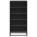 Suport pentru pantofi negru 48x38x97,5 cm Lemn prelucrat - WALTI WALTI