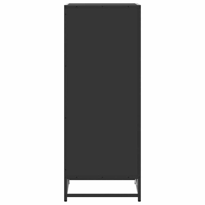 Suport pentru pantofi negru 48x38x97,5 cm Lemn prelucrat - WALTI WALTI
