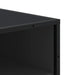 Suport pentru pantofi negru 48x38x97,5 cm Lemn prelucrat - WALTI WALTI