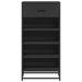 Suport pentru pantofi negru 48x38x97,5 cm Lemn prelucrat - WALTI WALTI