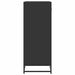 Suport pentru pantofi negru 48x38x97,5 cm Lemn prelucrat - WALTI WALTI
