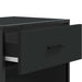 Suport pentru pantofi negru 48x38x97,5 cm Lemn prelucrat - WALTI WALTI