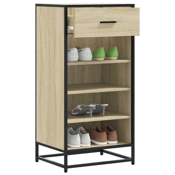 Suport pantofi Stejar Sonoma 48x38x97,5 cm Lemn prelucrat - WALTI WALTI