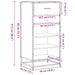 Suport pantofi Stejar maro 48x38x97,5 cm Lemn prelucrat - WALTI WALTI