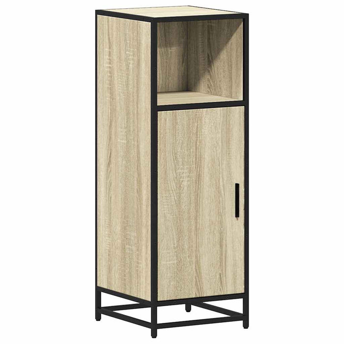 Dulap de baie, stejar sonoma, 35x37,5x100 cm, lemn prelucrat - WALTI WALTI