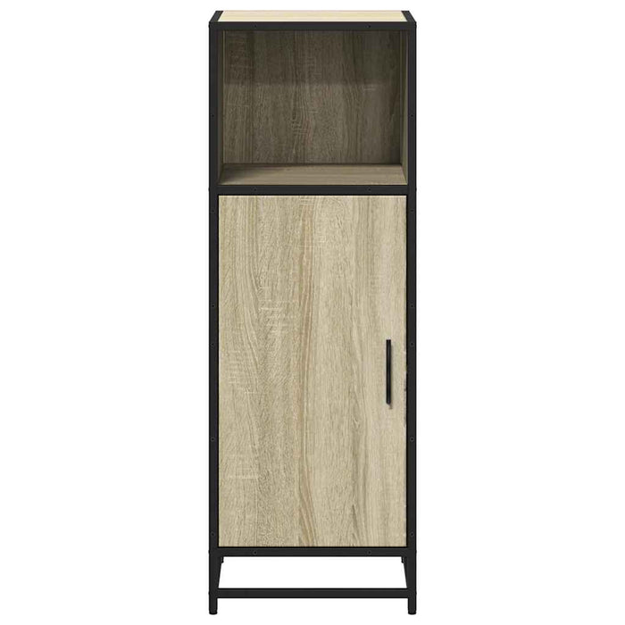 Dulap de baie, stejar sonoma, 35x37,5x100 cm, lemn prelucrat - WALTI WALTI