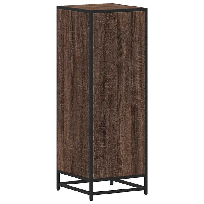 Dulap de baie, stejar maro, 35x37,5x100 cm, lemn prelucrat - WALTI WALTI