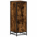 Dulap de baie, stejar afumat, 35x37,5x100 cm, lemn prelucrat - WALTI WALTI