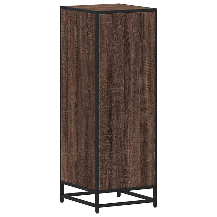 Dulap de baie, stejar maro, 35x37,5x100 cm, lemn prelucrat - WALTI WALTI