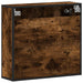Dulap baie cu oglindă stejar fumuriu 65x20x60 cm lemn compozit - WALTI WALTI