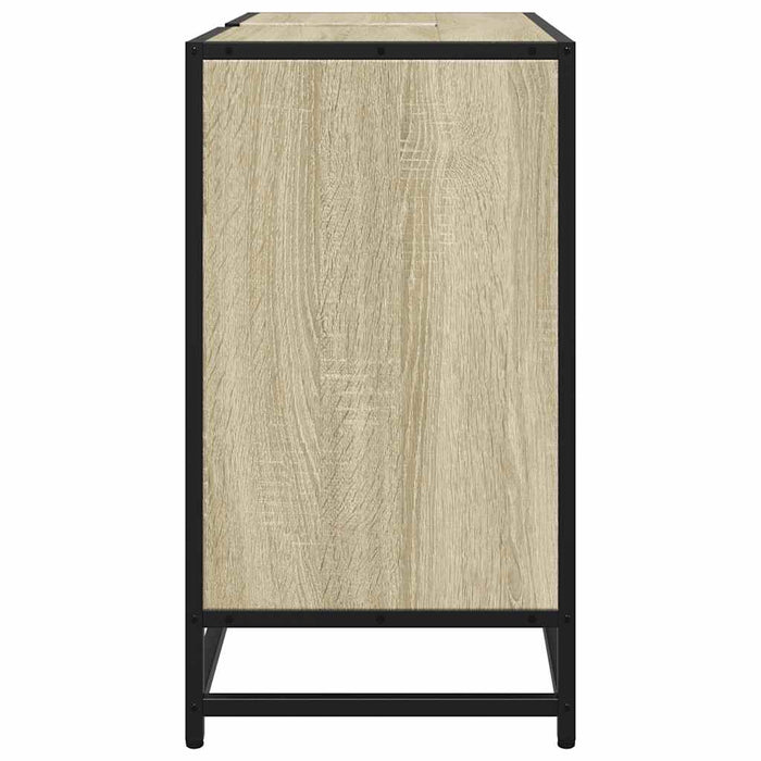 Dulap de chiuvetă baie stejar sonoma 65x33x60 cm lemn prelucrat - WALTI WALTI
