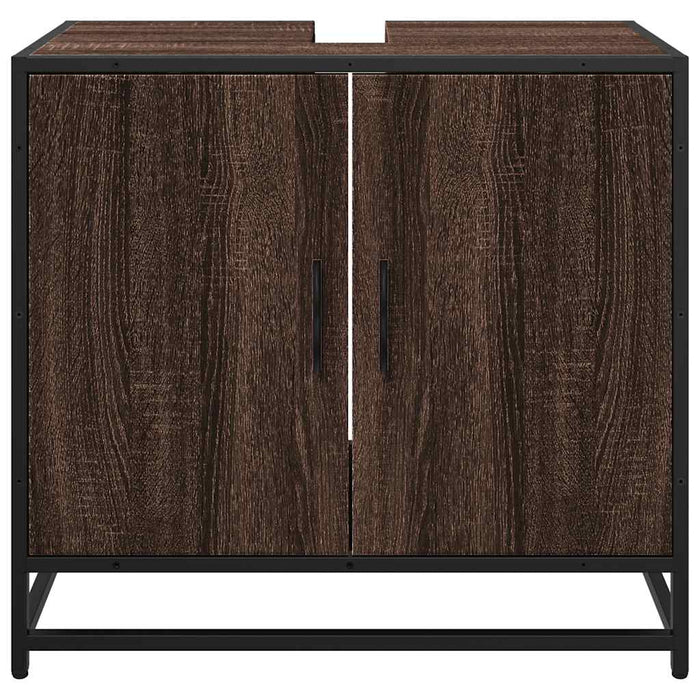 Dulap pentru chiuvetă de baie stejar maro 65x33x60 cm lemn - WALTI WALTI