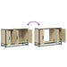 Dulap pentru chiuveta de baie stejar Sonoma 90x33x60 cm lemn - WALTI WALTI