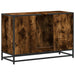 Dulap pentru chiuveta de baie stejar afumat 90x33x60 cm lemn - WALTI WALTI