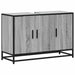 Dulap pentru chiuvetă de baie gri Sonoma 90x33x60 cm lemn - WALTI WALTI