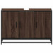 Dulap pentru chiuvetă de baie stejar maro 90x33x60 cm lemn - WALTI WALTI