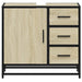 Dulap de chiuvetă baie stejar sonoma 65x33x60 cm lemn prelucrat - WALTI WALTI