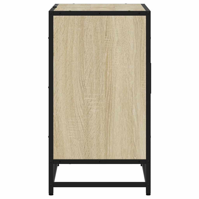 Dulap de chiuvetă baie stejar sonoma 65x33x60 cm lemn prelucrat - WALTI WALTI