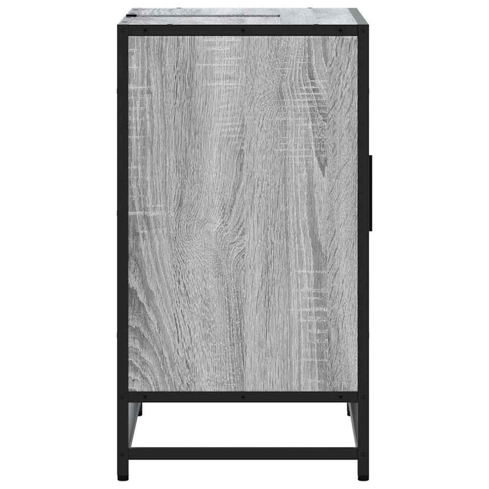 Dulap pentru chiuvetă de baie gri Sonoma 65x33x60 cm lemn - WALTI WALTI