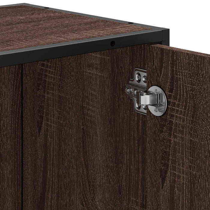 Dulap pentru chiuvetă de baie stejar maro 65x33x60 cm lemn - WALTI WALTI