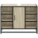 Dulap chiuveta de baie, stejar sonoma, 80x33x60cm lemn compozit - WALTI WALTI