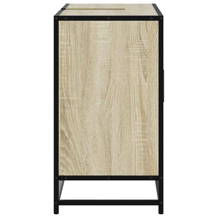 Dulap chiuveta de baie, stejar sonoma, 80x33x60cm lemn compozit - WALTI WALTI