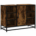 Dulap chiuveta de baie stejar fumuriu 80x33x60 cm lemn compozit - WALTI WALTI
