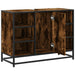 Dulap chiuveta de baie stejar fumuriu 80x33x60 cm lemn compozit - WALTI WALTI