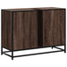Dulap chiuveta de baie, stejar maro, 80x33x60 cm, lemn compozit - WALTI WALTI
