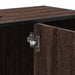 Dulap chiuveta de baie, stejar maro, 80x33x60 cm, lemn compozit - WALTI WALTI