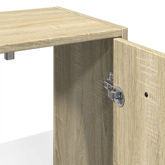 Set mobilier de baie, 2 piese, stejar sonoma, lemn prelucrat - WALTI WALTI