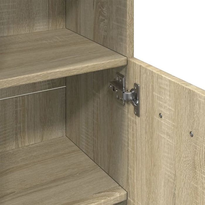 Dulap de baie, stejar sonoma, 30,5x30x95 cm, lemn prelucrat - WALTI WALTI